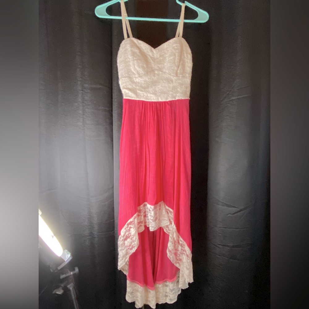 Pink summer dress